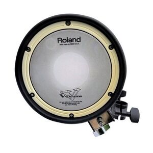 Roland PDX-8 Dual Trigger Mesh Pad for V-Drums w/ Mount Clamp | Tested